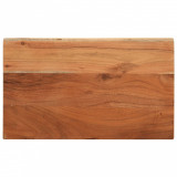 Blat masa 60x20x2,5 cm lemn dreptunghiular acacia margine vie GartenMobel Dekor, vidaXL