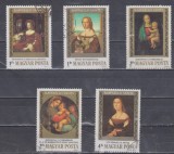 A12 S5 7 - Timbre foarte vechi - Ungaria - picturi