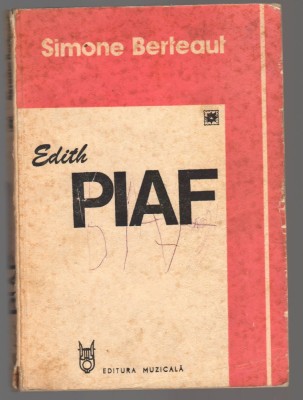 C10675 - EDITH PIAF - SIMONE BERTEAUT foto