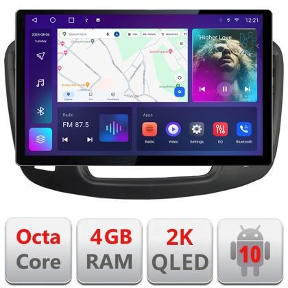 Navigatie dedicata Edonav Chrysler 200 2015-2019, Ecran 2K QLED 13&quot;,Octacore,4Gb RAM,32Gb Hdd,4G,360,DSP,Carplay,Bluetooth CarStore Technology