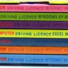 EUROPEAN COMPUTER DRIVING LICENCE , VOL I - VII , 2007 * LIPSA CD , ETUI UZAT