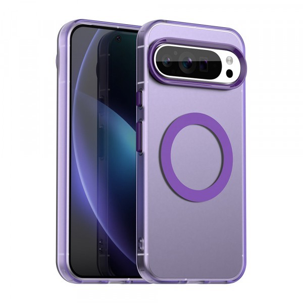 Husa MagSafe pentru Google Pixel 10 Pro XL, Techsuit, CandyCase, Mov