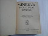 Enciclopedia Rom&acirc;nă Minerva 1930, Cluj, 973 pagini, Hărți &amp; Planșe Artistice