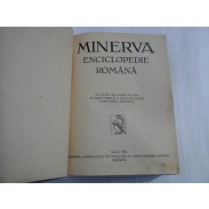 MINERVA - ENCICLOPEDIE ROMANA -1930