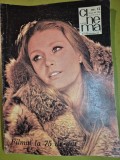 revista cinema decembrie 1970 - filmul printre colinele verzi,moartea lui stefan ciobotarasu