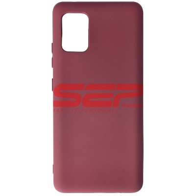 Toc silicon High Copy Samsung Galaxy A51 5G Plum foto