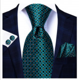 Set cravata + batista + butoni - matase - model 43