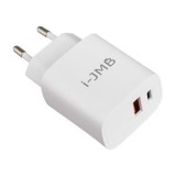 Incarcator Multiport Rapid cu 2 Porturi USB și Type-C, CMCLASS