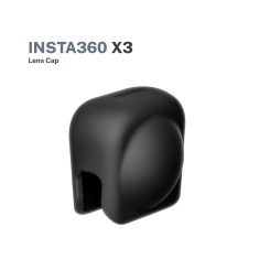 Protector Surewo pentru lentilele panoramice ale camerei Insta 360 X3, silicon