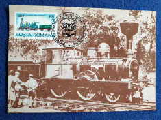 CFR Caile Ferate Romane - CP - Locomotiva cu aburi CALUGARENI 1869 - numerotata foto