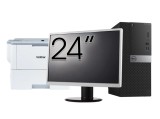 Pachet Calculator Second Hand DELL OptiPlex 5040 Tower, Intel Core i7-6700 3.40GHz, 8GB DDR3, 240GB SSD + Monitor 24&amp;quot; + Imprimanta Brother HL-L63