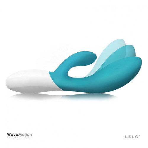 Vibratoare iepuras - LELO Ina Valuri Vibrator Iepuras - Albastru Ocean