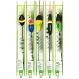Linii (plute, greutate, carlig) Baracuda Set 2 A-O, 5 buc/set, 1.5 - 2.5 g