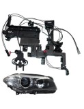 Cablaj far dreapta pentru BMW Seria 5 F10/F11 cu Facelift fara AFS (2014-2017) - 63117343908 / 63117343912