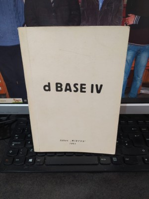 d BASE IV, editura Mirton, Timișoara 1991, 011 foto