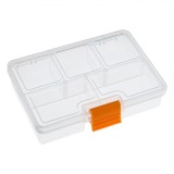 Cutie Organizare 5 Compartimente, Plastic Transparent, 10x13.4x3cm, Oem