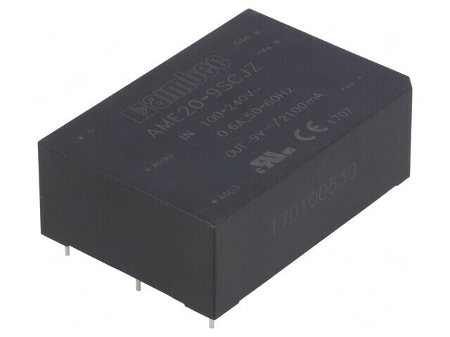 Convertor AC/DC 20W 9V