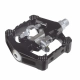 Pedale Freeride Dual Wellgo, SPD, magneziu, culoare negru Cod:421530511RM