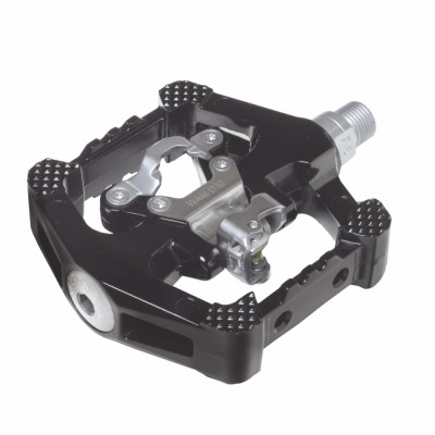 Pedale Freeride Dual Wellgo, SPD, magneziu, culoare negru Cod:421530511RM foto