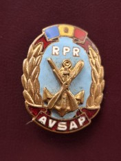 Insigna AVSAP - RPR