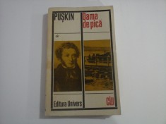 DAMA DE PICA si alte povestiri - Alexandr PUSKIN - Bucuresti, 1972