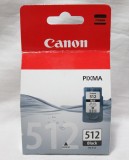Cartus negru imprimanta Canon PG-512 original sigilat PG 512