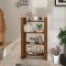 vidaXL Bibliotecă/Separator cameră maro miere 80x35x125 cm lemn masiv 813907