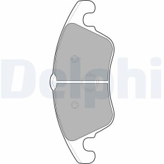 DELPHI LP2099 set placute frana,frana disc