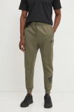 adidas pantaloni de trening Future Icons barbati, culoarea verde, neted, JD4866