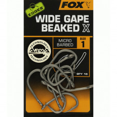 Fox - Carlige Edges Wide Gape Beaked X 10 buc/plic - Nr. 2