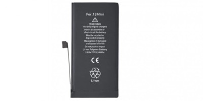 Acumulator pentru Apple Iphone 13 Mini, cu adeziv baterie, 2406 mAh foto