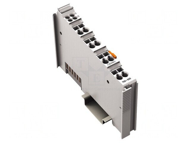 Terminal final pentru șină DIN IP20 12x100x69,8mm