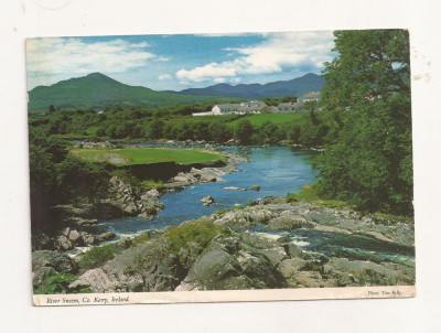 FA45-Carte Postala- IRLANDA - River Sneem, Co. Kerry, circulata 1991 foto