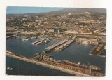 FA152 - Carte Postala - FRANTA - Marseille. Vue aeriene du Port. Le cap Pinede, circulata