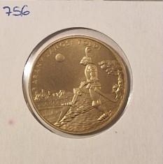 Hungary, Ungaria, 200 Forint Toldi, 2001, KM#756, comemorativa foto