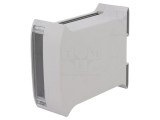 Carcasă pentru șină DIN, gri, 101x45x119mm