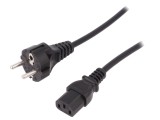 Cablu Alimentare Negru 1,2m 10A 250V
