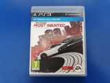 Need for Speed (NFS): Most Wanted - joc PS3 (Playstation 3)