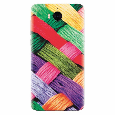 Husa silicon pentru Huawei Y6 2017, Colorful Woolen Art foto