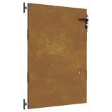 Cumpara ieftin Poarta pentru gradina, 85x125 cm, otel corten