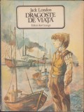 C553 Dragoste de viață de Jack London, ilustrații Dam&oacute; Ștefan, 1986