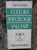 DAN CRUCERU - CULTURA IDEOLOGIE VALOARE