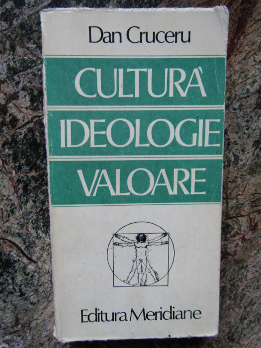 DAN CRUCERU - CULTURA IDEOLOGIE VALOARE