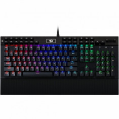 Tastatura gaming mecanica Redragon Iluminare LED Yama negru foto