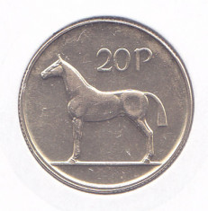 Moneda Irlanda 20 Pence 1994 - KM#25 UNC ( luciu frumos ) foto