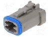 Conector auto, PX0, 4 pini, BULGIN - PX0105S04GY