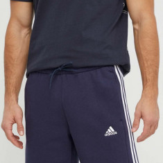 adidas pantaloni scurți bărbați, culoarea bleumarin IJ6484