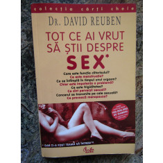 TOT CE AI VRUT SA STII DESPRE SEX - dr. DAVID REUBEN