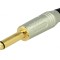 Mufă Jack 6.3mm Mono Piste 2 Gri