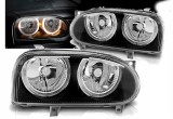 Far faruri VW Golf 3 Angel Eyes look negru NOU